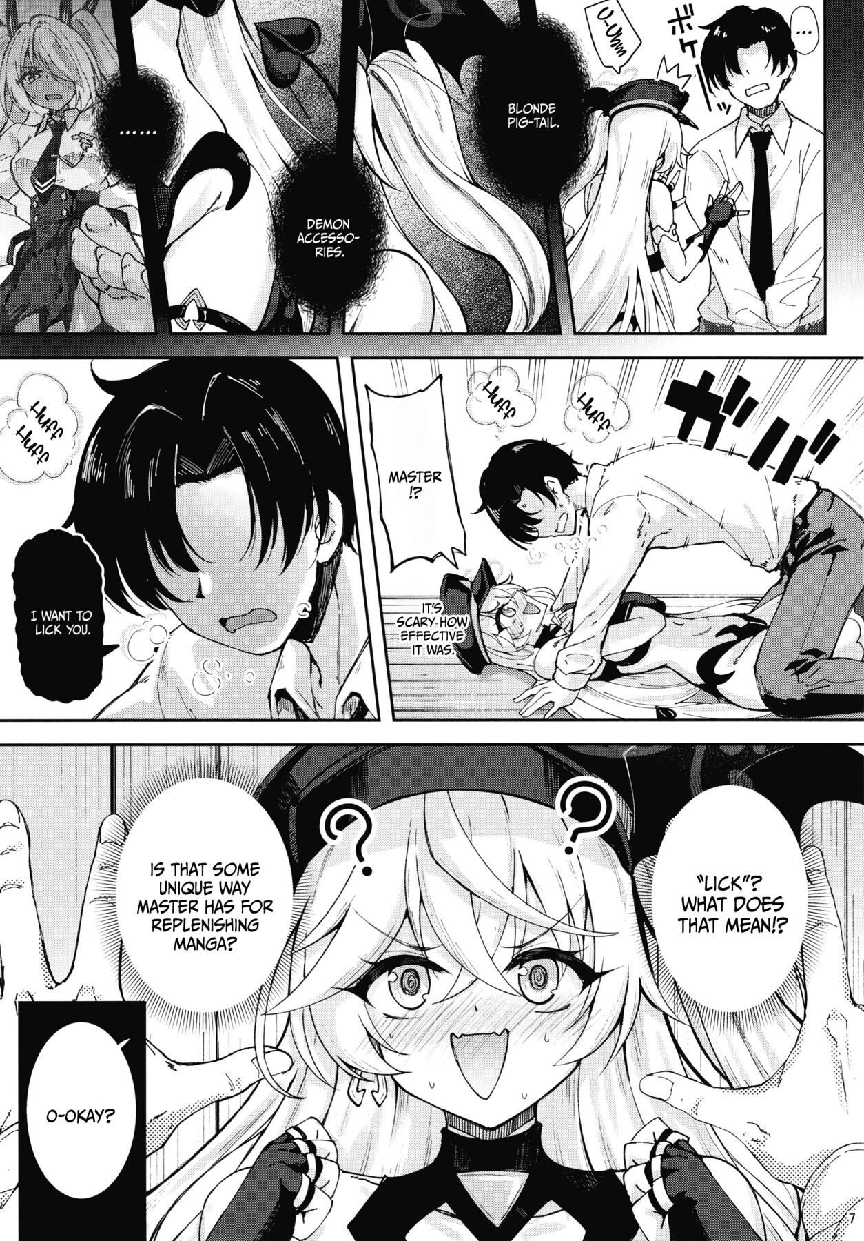 Hentai Manga Comic-It's A Spell That Will Fill Master With Vigor! 2-Read-6